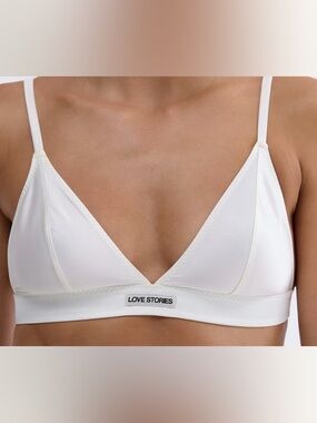 Love Stories Bralette Darling in off white NWT